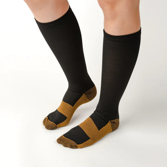 Copper Infused Graduated Compression Socks